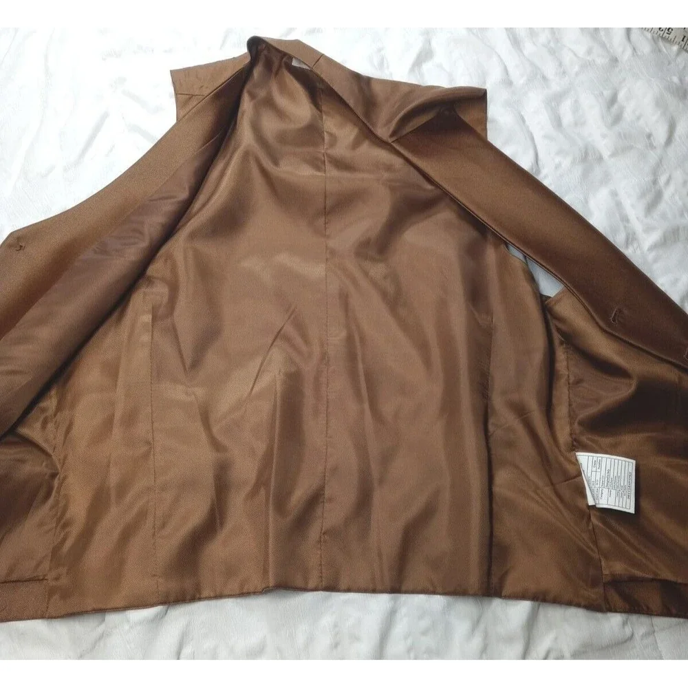 LORENZO BRUNO gold vest 36S